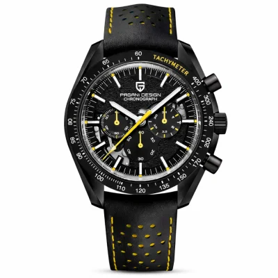 Мужские часы Pagani Design PD-1779 Black-Yellow
